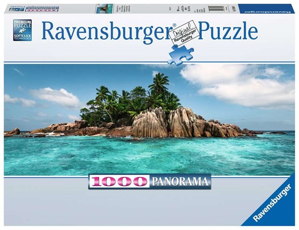 Ravensburger (19884) - "Private Island In St Pierre" - 1000 brikker puslespil