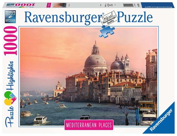 Ravensburger (14976) - "Italy" - 1000 brikker puslespil