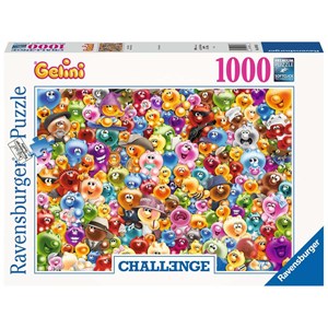 Ravensburger (16469) - "Gelini" - 1000 brikker puslespil