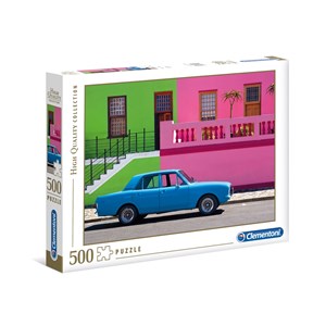 Clementoni (35076) - "The Blue Car" - 500 brikker puslespil