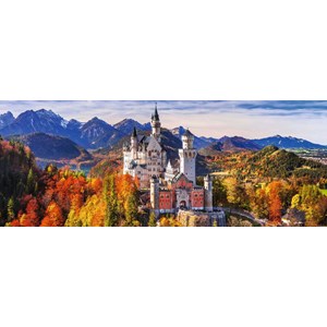 Ravensburger (15161) - "Neuschwanstein Castle" - 1000 brikker puslespil