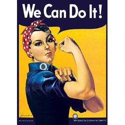 Eurographics (6000-1292) - "Rosie the Riveter" - 1000 brikker puslespil