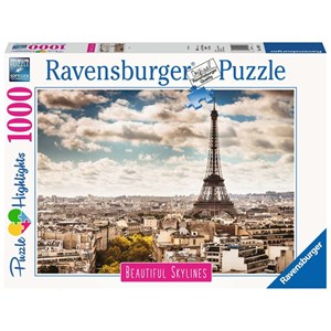 Ravensburger (14087) - "Paris" - 1000 brikker puslespil