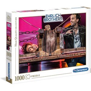 Clementoni (59177) - "Ehrlich Brothers" - 1000 brikker puslespil