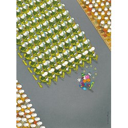 Clementoni (35078) - Guillermo Mordillo: "The March" - 500 brikker puslespil