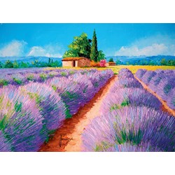 Clementoni (35073) - "Lavender Scent" - 500 brikker puslespil