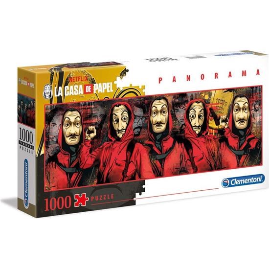 Clementoni (39545) - "Money Heist" - 1000 brikker puslespil