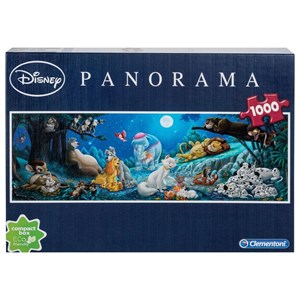 Clementoni (97078) - "Disney Panorama" - 1000 brikker puslespil