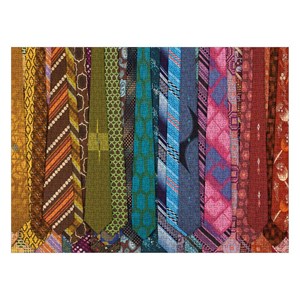 Chronicle Books / Galison (34892) - "Vintage Neckties" - 1000 brikker puslespil