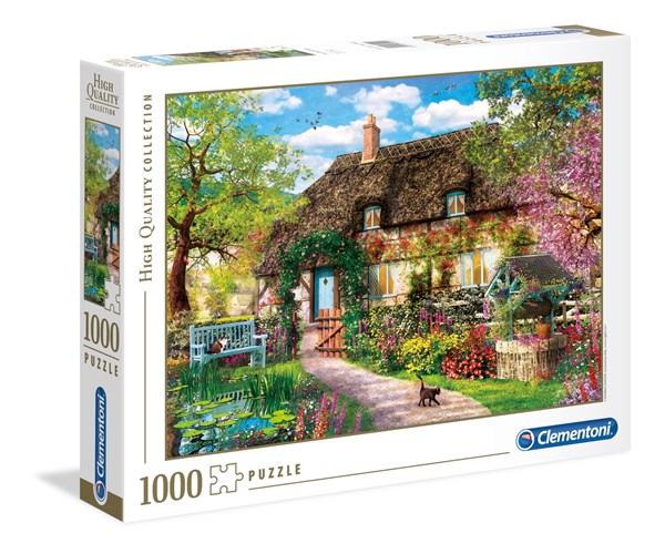 Clementoni (39520) - "The Old Cottage" - 1000 brikker puslespil