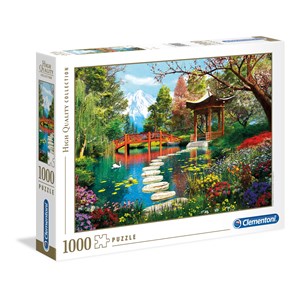 Clementoni (39513) - "Gardens of Fuji" - 1000 brikker puslespil