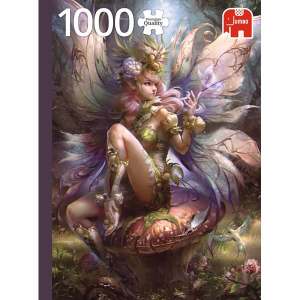 Jumbo (18598) - "Enchanting Fairy" - 1000 brikker puslespil