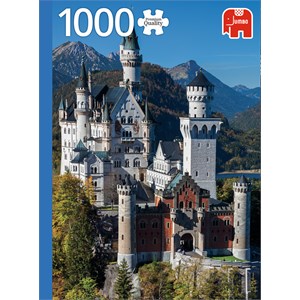 Jumbo (8710126185582) - "Neuschwanstein, Germany" - 1000 brikker puslespil