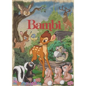 Jumbo (19491) - "Bambi" - 1000 brikker puslespil