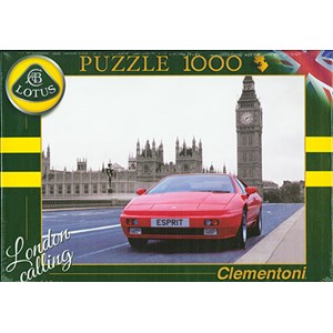 Clementoni (39252) - "Lotus, Esprit Turbo" - 1000 brikker puslespil