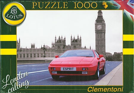 Clementoni (39252) - "Lotus, Esprit Turbo" - 1000 brikker puslespil