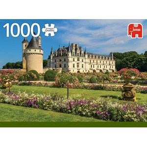 Jumbo (18555) - "Slottet i Loire" - 1000 brikker puslespil