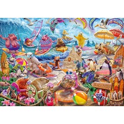 Schmidt Spiele (59662) - Steve Sundram: "Beach Mania" - 1000 brikker puslespil