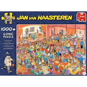 Jumbo (19072) - Jan van Haasteren: "Den Magiske Messe" - 1000 brikker puslespil