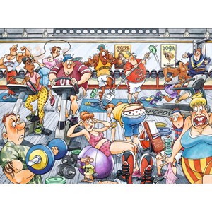 Jumbo (19156) - "Wasgij Original 28, Smid Vægten" - 1000 brikker puslespil