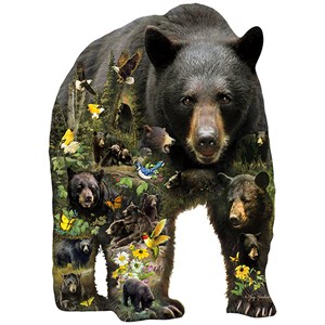 SunsOut (96033) - Greg Giordano: "Forest Bear" - 1000 brikker puslespil