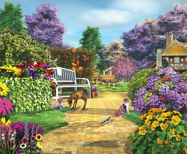 SunsOut (61575) - Caplyn Dor: "Peaceful Moment" - 1000 brikker puslespil