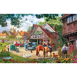 SunsOut (13809) - Kevin Walsh: "The Old Garage" - 1000 brikker puslespil