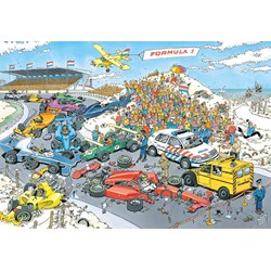 Jumbo (19097) - Jan van Haasteren: "Racerløb" - 2000 brikker puslespil