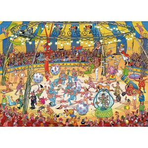 Jumbo (19089) - Jan van Haasteren: "Acrobat Circus" - 1000 brikker puslespil