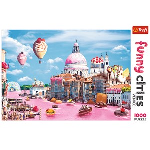 Trefl (10598) - "Sweets in Venice" - 1000 brikker puslespil