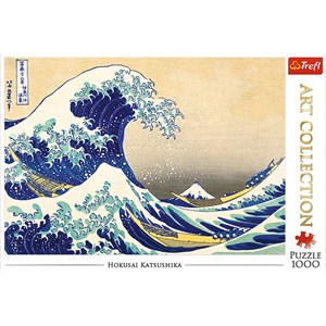 Trefl (10521) - Hokusai: "The Great Wave" - 1000 brikker puslespil