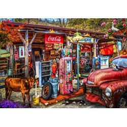 Bluebird Puzzle (70209) - "On the Back Roads in the Country" - 1000 brikker puslespil
