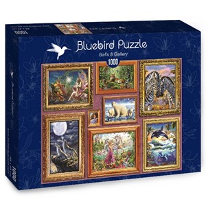 Bluebird Puzzle (70234) - "Girl's 8 Gallery" - 1000 brikker puslespil
