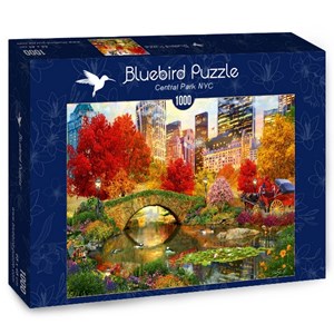 Bluebird Puzzle (70244) - "Central Park NYC" - 1000 brikker puslespil
