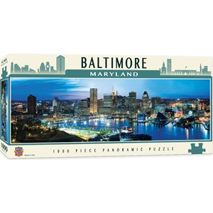 MasterPieces (71586) - "Baltimore" - 1000 brikker puslespil
