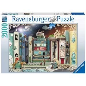 Ravensburger (16463) - "Novel Avenue" - 2000 brikker puslespil