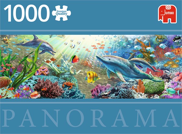 Jumbo (18519) - "Water Paradise" - 1000 brikker puslespil