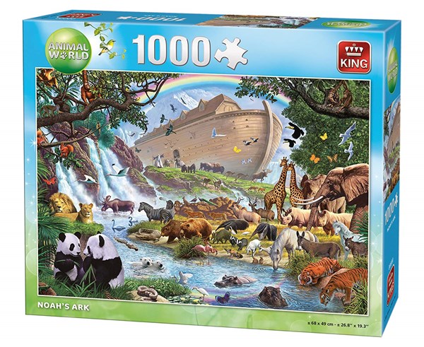 King International (05330) - "Noah's Ark" - 1000 brikker puslespil