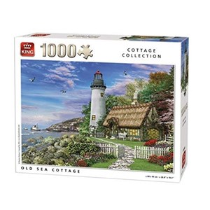 King International (05717) - "Old Sea Cottage" - 1000 brikker puslespil