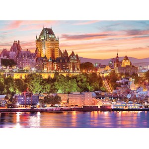 Eurographics (6000-0763) - "Le Vieux-Quebec" - 1000 brikker puslespil