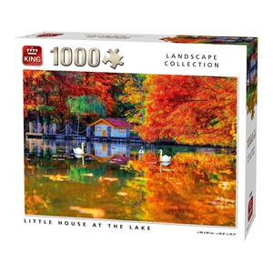 King International (55882) - "Little House at The Lake" - 1000 brikker puslespil