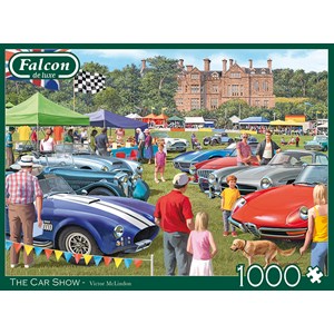 Falcon (11298) - Victor McLindon: "The Car Show" - 1000 brikker puslespil