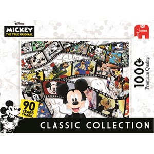 Jumbo (19493) - "Disney, Mickey 90th Anniversary" - 1000 brikker puslespil