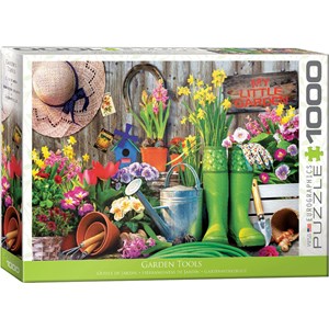 Eurographics (6000-5391) - "Garden Tools" - 1000 brikker puslespil