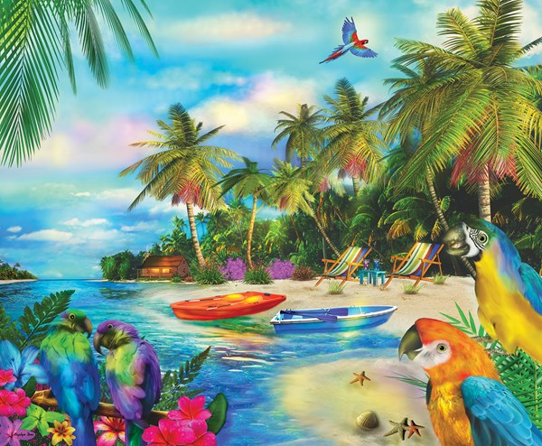 SunsOut (66520) - Caplyn Dor: "A Moment in Dreams" - 1000 brikker puslespil