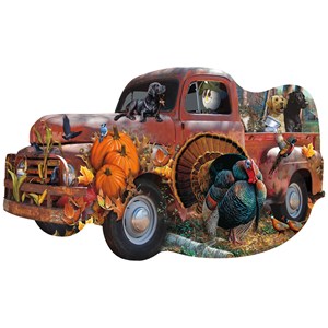 SunsOut (96089) - Cynthie Fisher, Jerry Gadamus: "Harvest Truck" - 1000 brikker puslespil