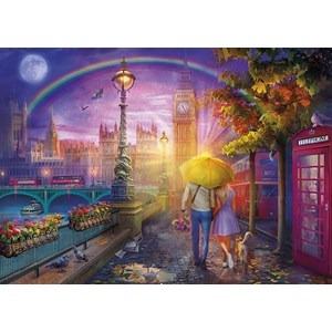 Gibsons (G6283) - "Romance on the River" - 1000 brikker puslespil