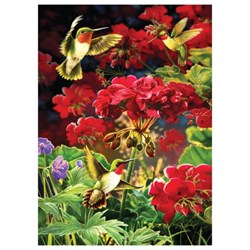 Cobble Hill (80091) - "Ruby Geraniums" - 1000 brikker puslespil