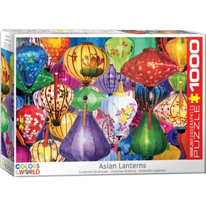 Eurographics (6000-5469) - "Asian Lanterns" - 1000 brikker puslespil