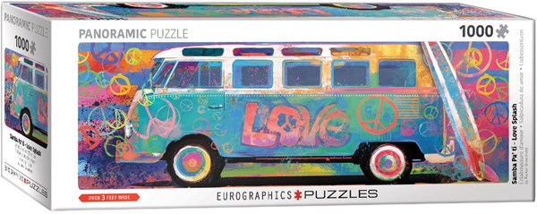 Eurographics (6010-5549) - Parker Greenfield: "Love Splash" - 1000 brikker puslespil
